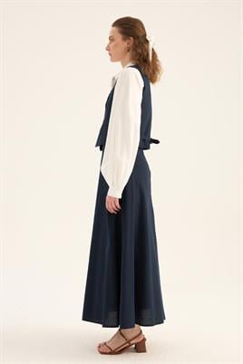 Keten Klasik Yelek Lacivert