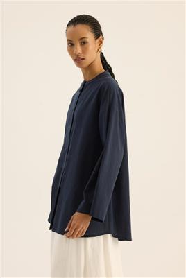 Kimono Gömlek Lacivert