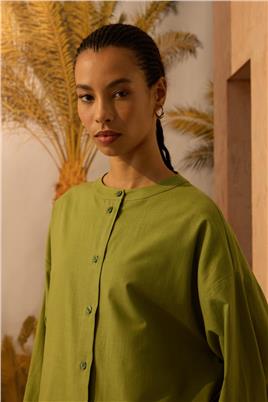 Kimono Gömlek Yeşil