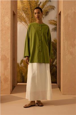 Kimono Gömlek Yeşil