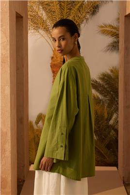 Kimono Gömlek Yeşil