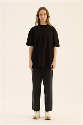 Kısa Kollu Tshirt Siyah