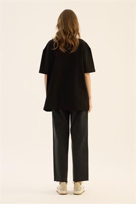 Kısa Kollu Tshirt Siyah