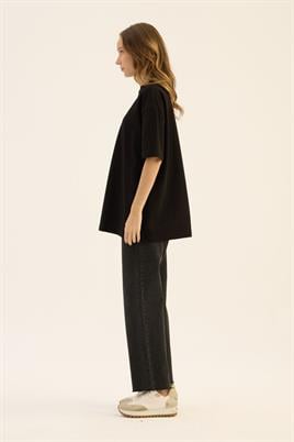 Kısa Kollu Tshirt Siyah