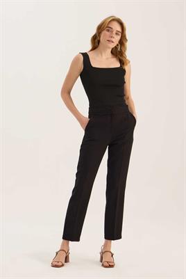 Klasik Kalem Pantolon Siyah