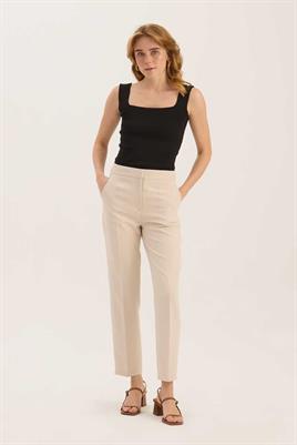 Klasik Kalem Pantolon Taş