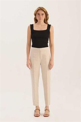 Klasik Kalem Pantolon Taş