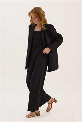 Klasik Kesim Blazer Siyah