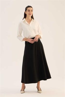 Kloş Etek Siyah