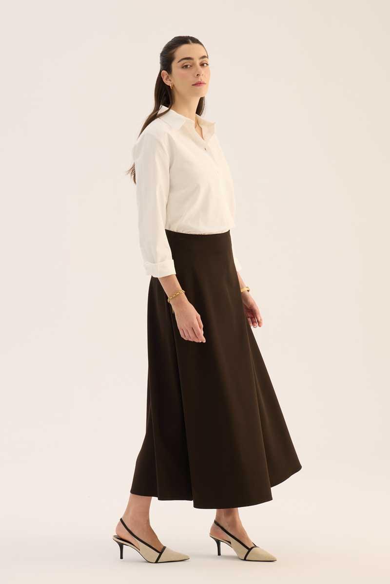 Kloş Etek Acı kahve