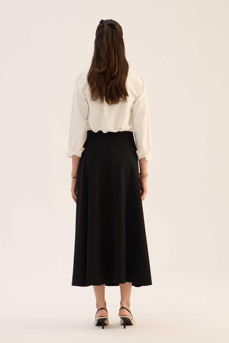 Kloş Etek Siyah