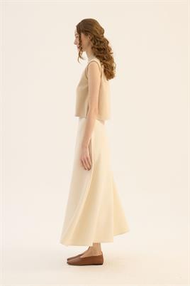 Kolsuz Triko Bluz Taş