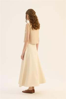 Kolsuz Triko Bluz Taş