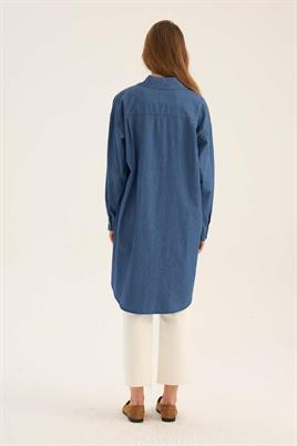 Kot Gömlek Mavi