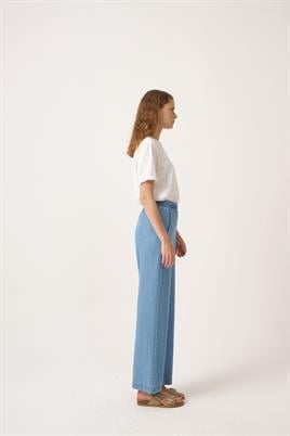 Lastikli Kot Pantolon Açık mavi