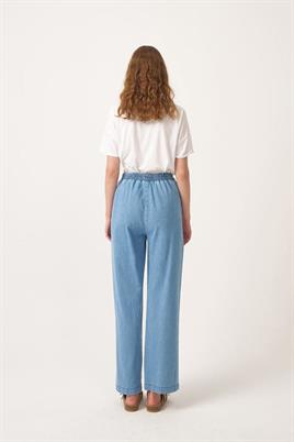 Lastikli Kot Pantolon Açık mavi