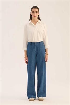 Loose Fit Jean Açık mavi