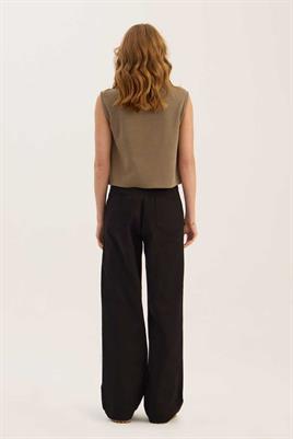 Loose Fit Jean Siyah