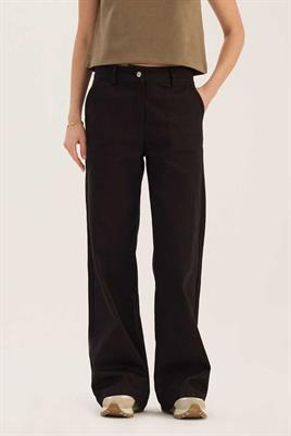 Loose Fit Jean Siyah