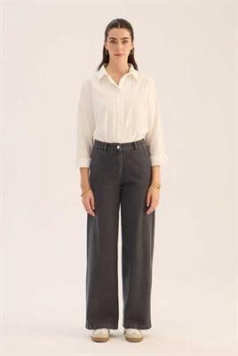 Loose Fit Jean Açık gri