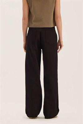 Loose Fit Jean Siyah