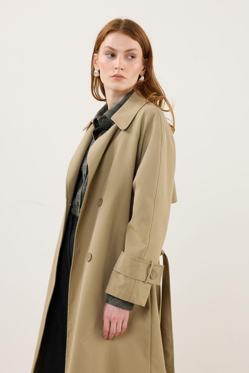 Midi Boy Trençkot Haki