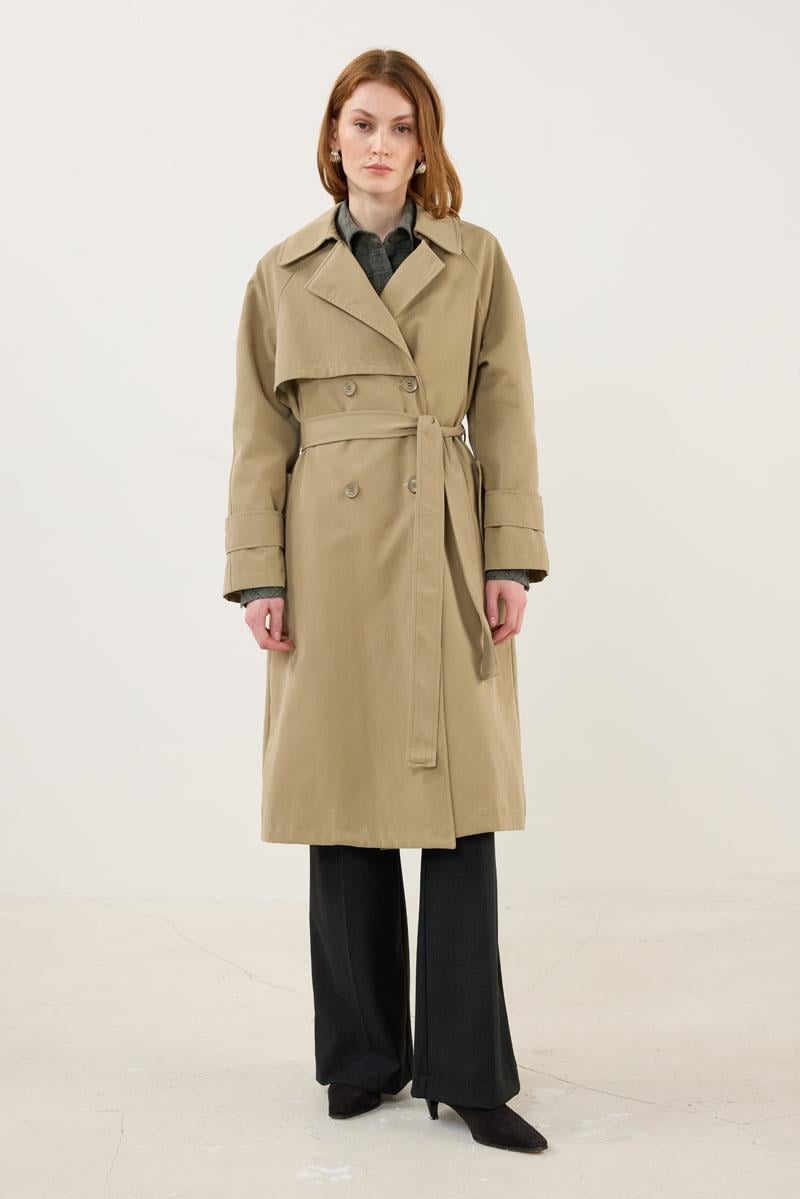 Midi Boy Trençkot Haki