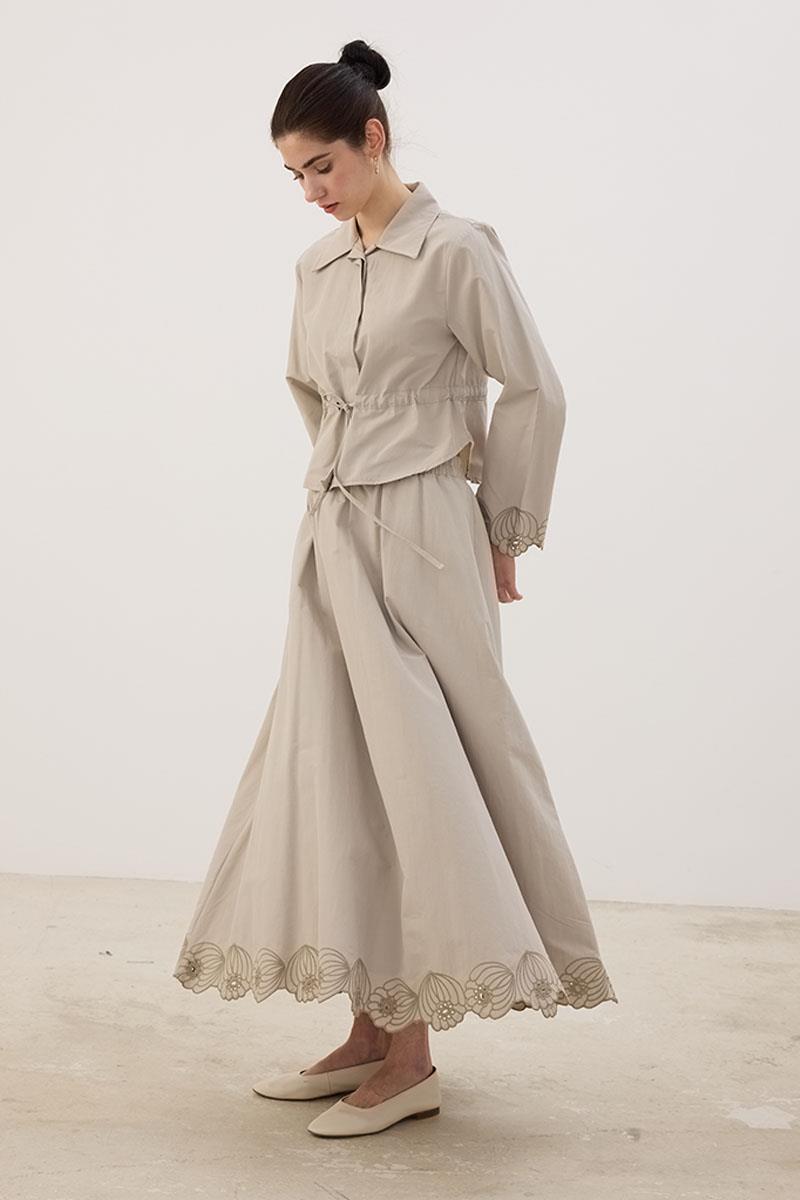 Nakışlı Etek Taş