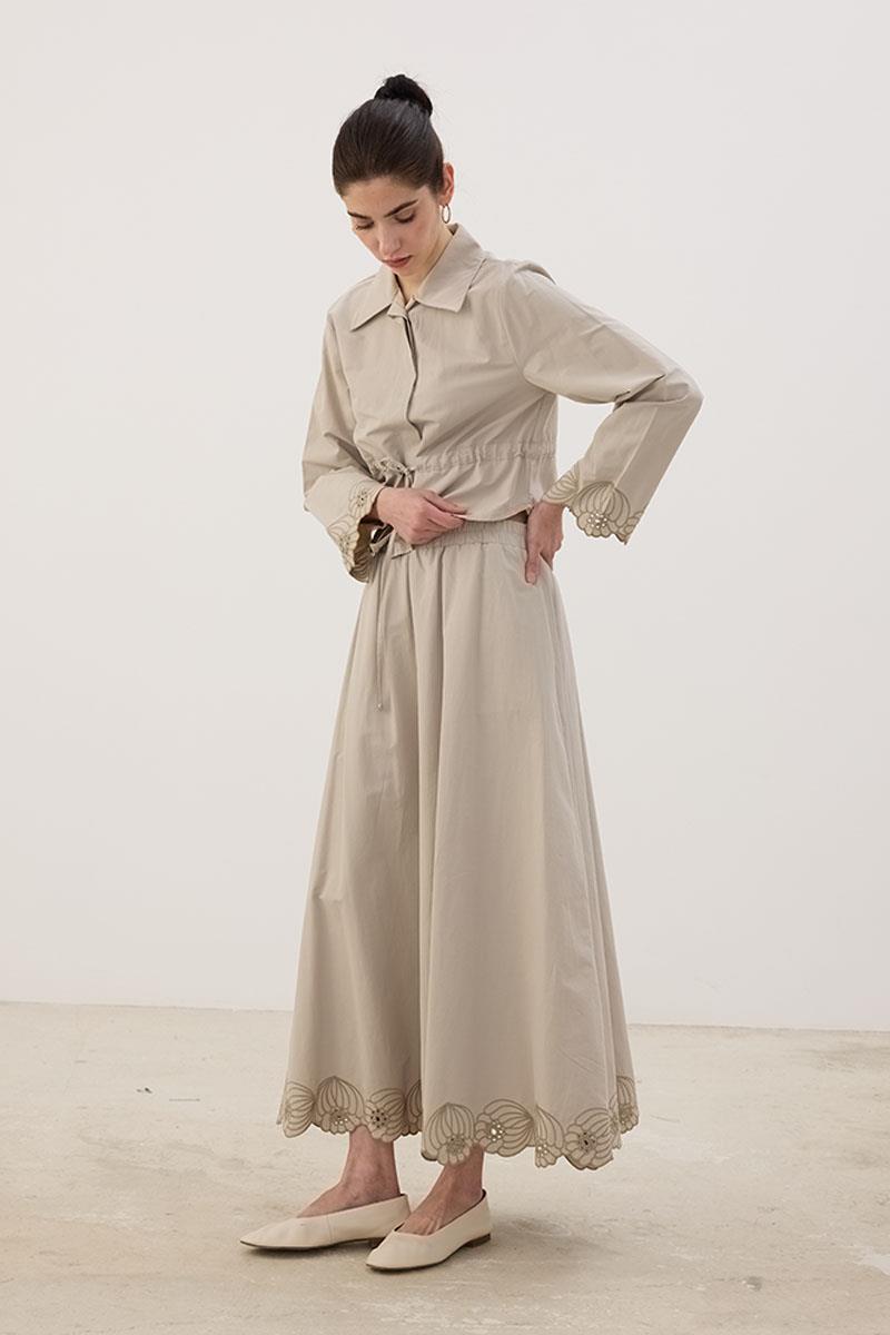 Nakışlı Etek Taş