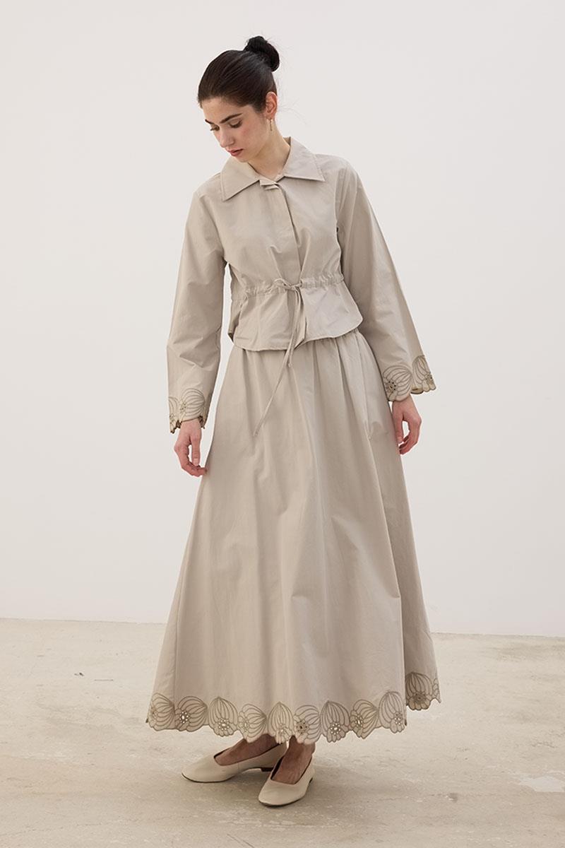 Nakışlı Etek Taş