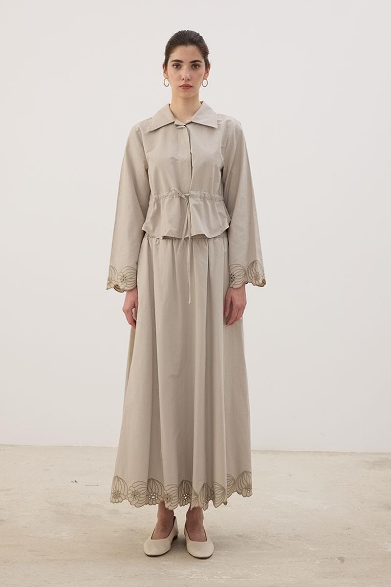 Nakışlı Etek Taş