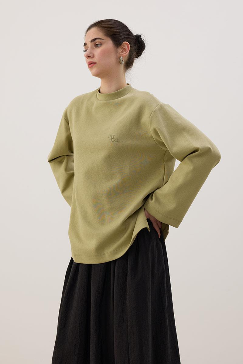 Nakışlı Sweatshirt Çağla