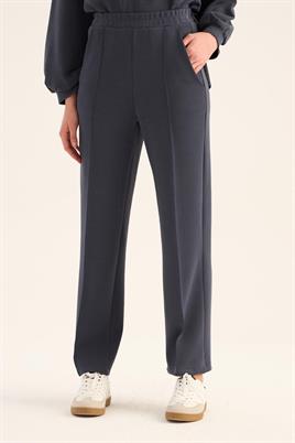 Önü Dikişli Eşofman Altı Lacivert