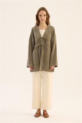 Örgü Kimono Çağla