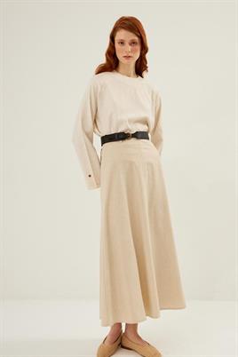 Oval Tokalı Kemer Siyah