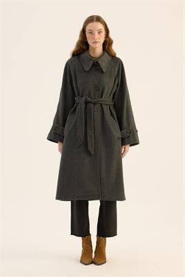 Oversize Kesim Kaban Antrasit