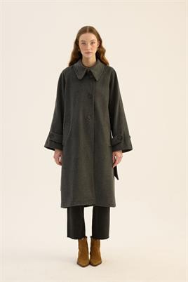 Oversize Kesim Kaban Antrasit