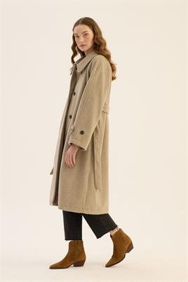 Oversize Kesim Kaban Vizon