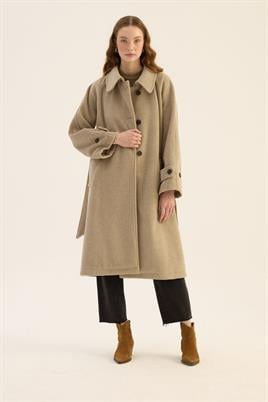 Oversize Kesim Kaban Vizon