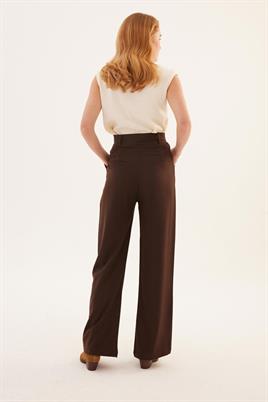 Palazzo Pantolon Acı kahve