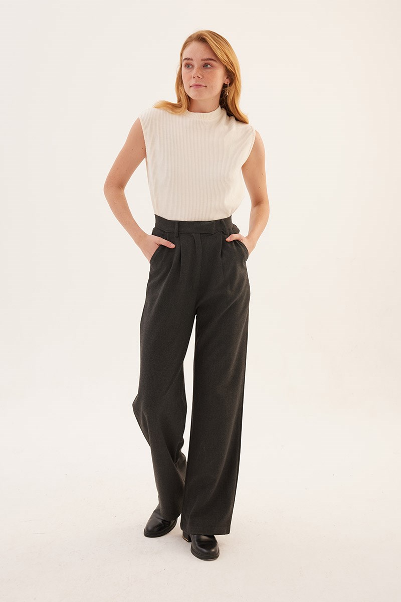 Palazzo Pantolon Antrasit