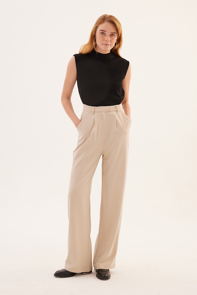 Palazzo Pantolon Bej