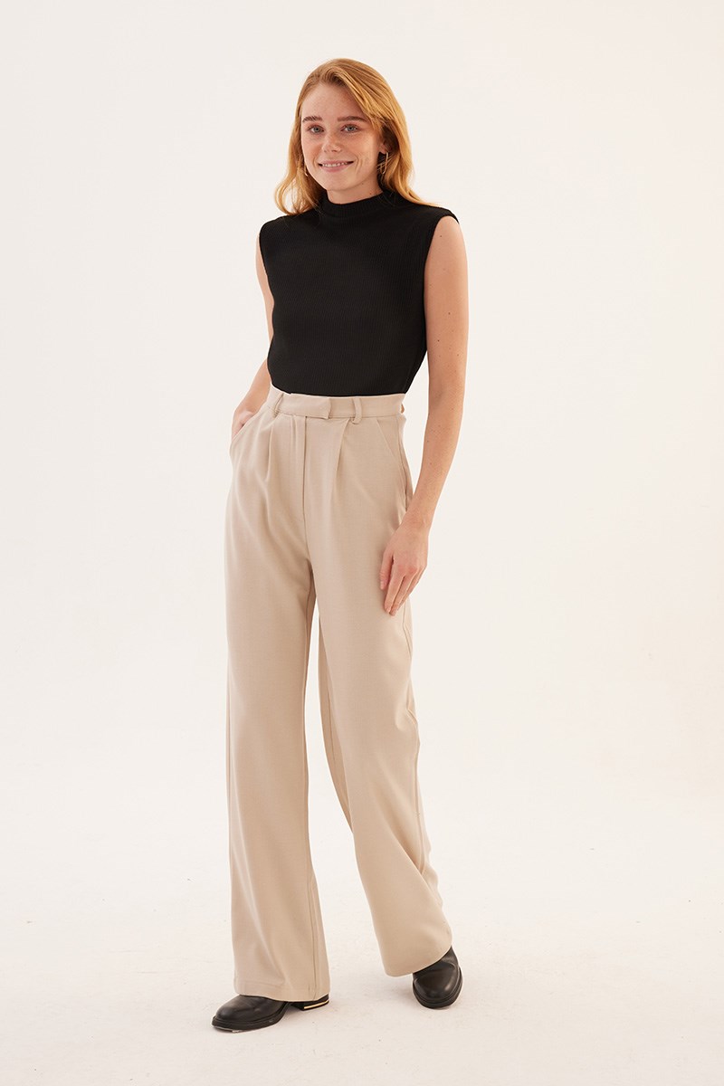 Palazzo Pantolon Bej