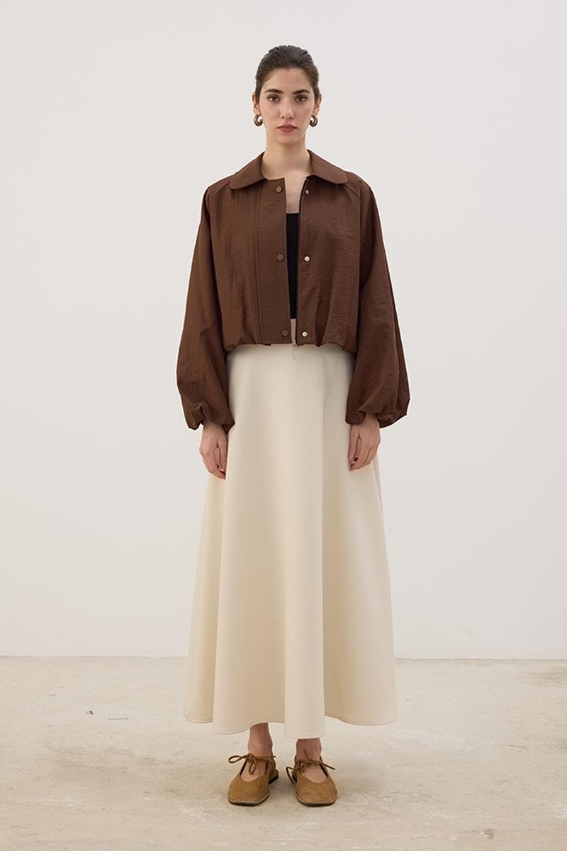 Paraşüt Bomber Ceket Acı kahve