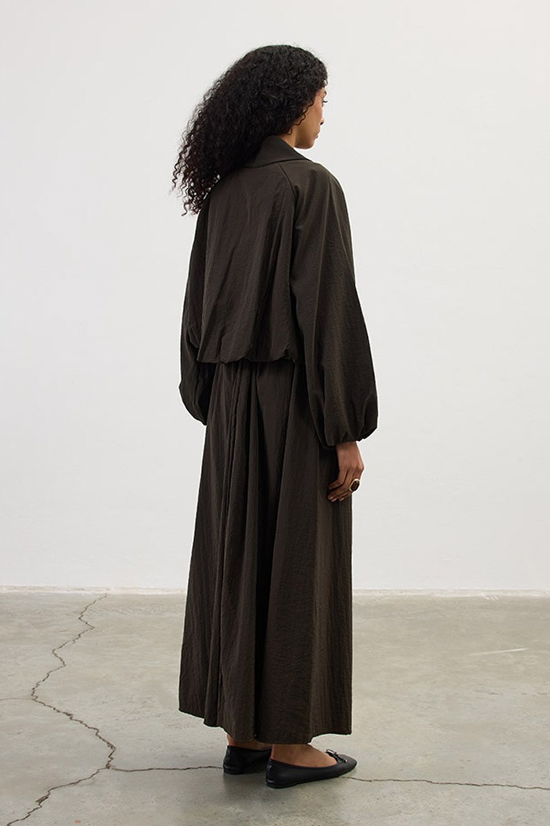 Paraşüt Bomber Ceket Koyu kahve