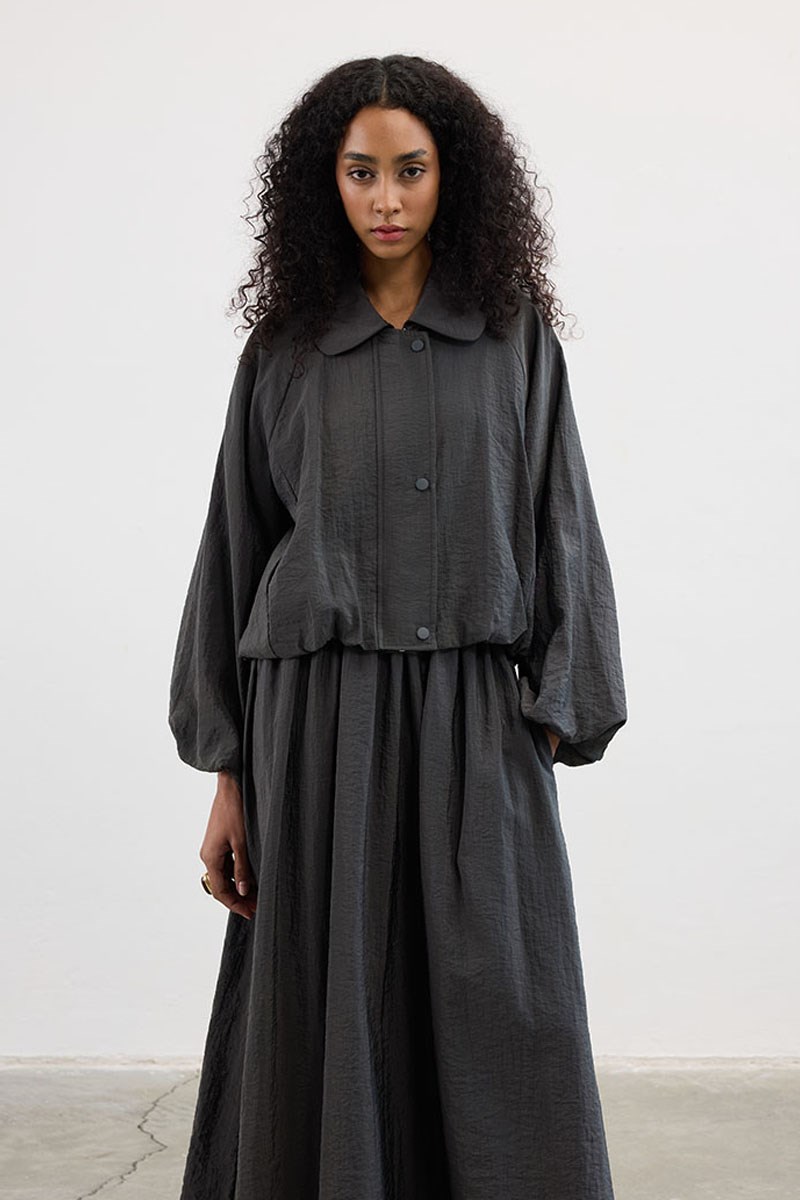 Paraşüt Bomber Ceket Küllü Kahve