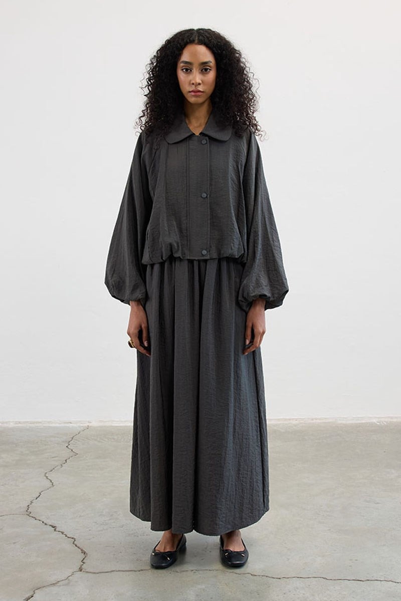 Paraşüt Bomber Ceket Küllü Kahve