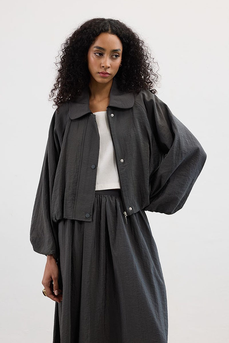 Paraşüt Bomber Ceket Küllü Kahve