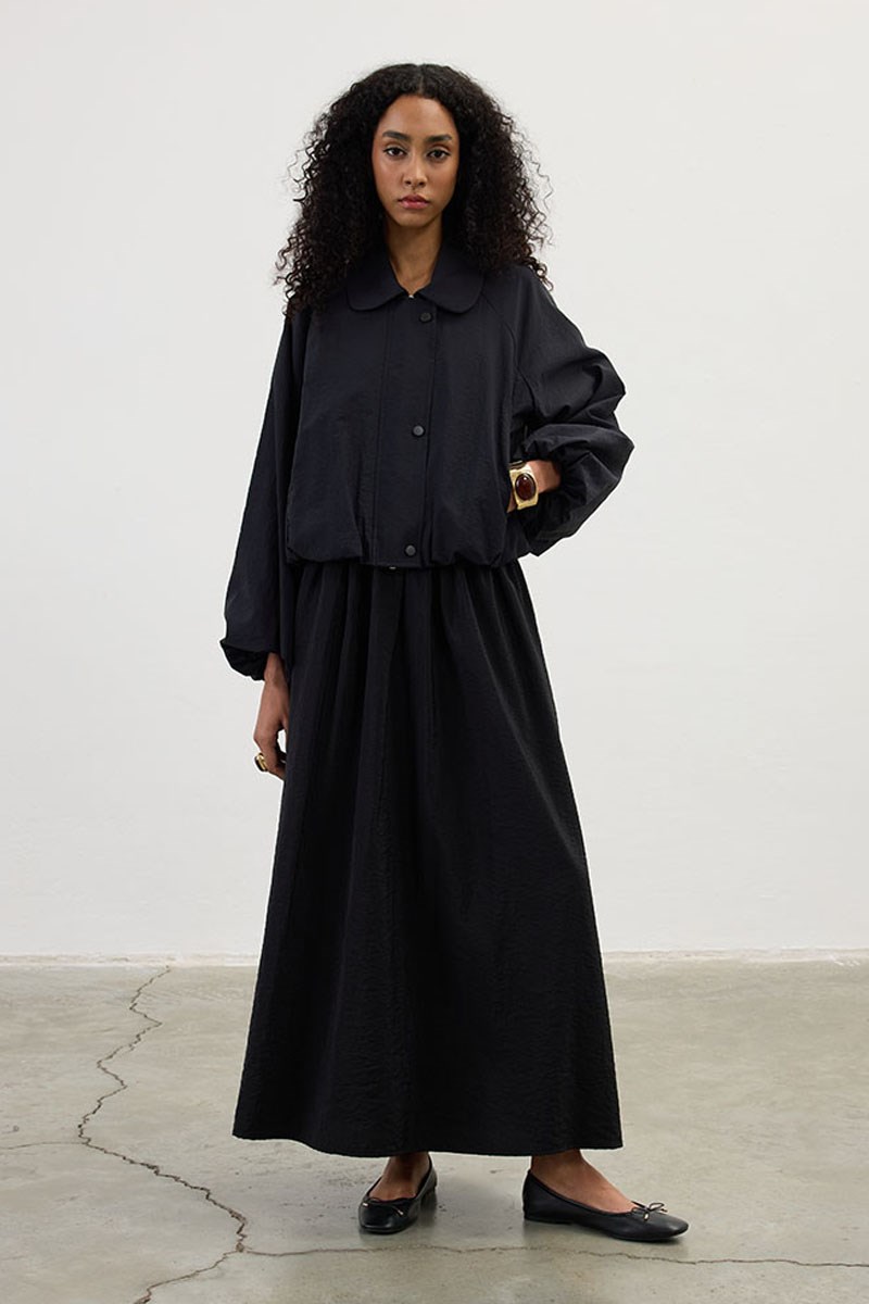 Paraşüt Bomber Ceket Siyah