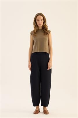 Pens Detaylı Pantolon Lacivert